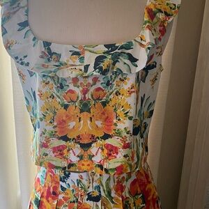 Floral 2 Pc. Sleeveless Dress